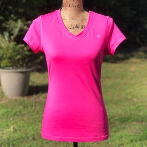 Champion Power Flex Shirt Hot Pink Small EUC
